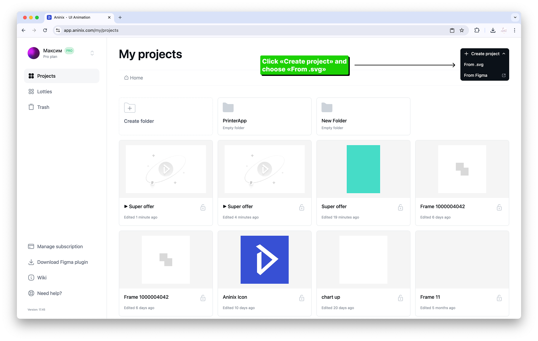 Import SVG