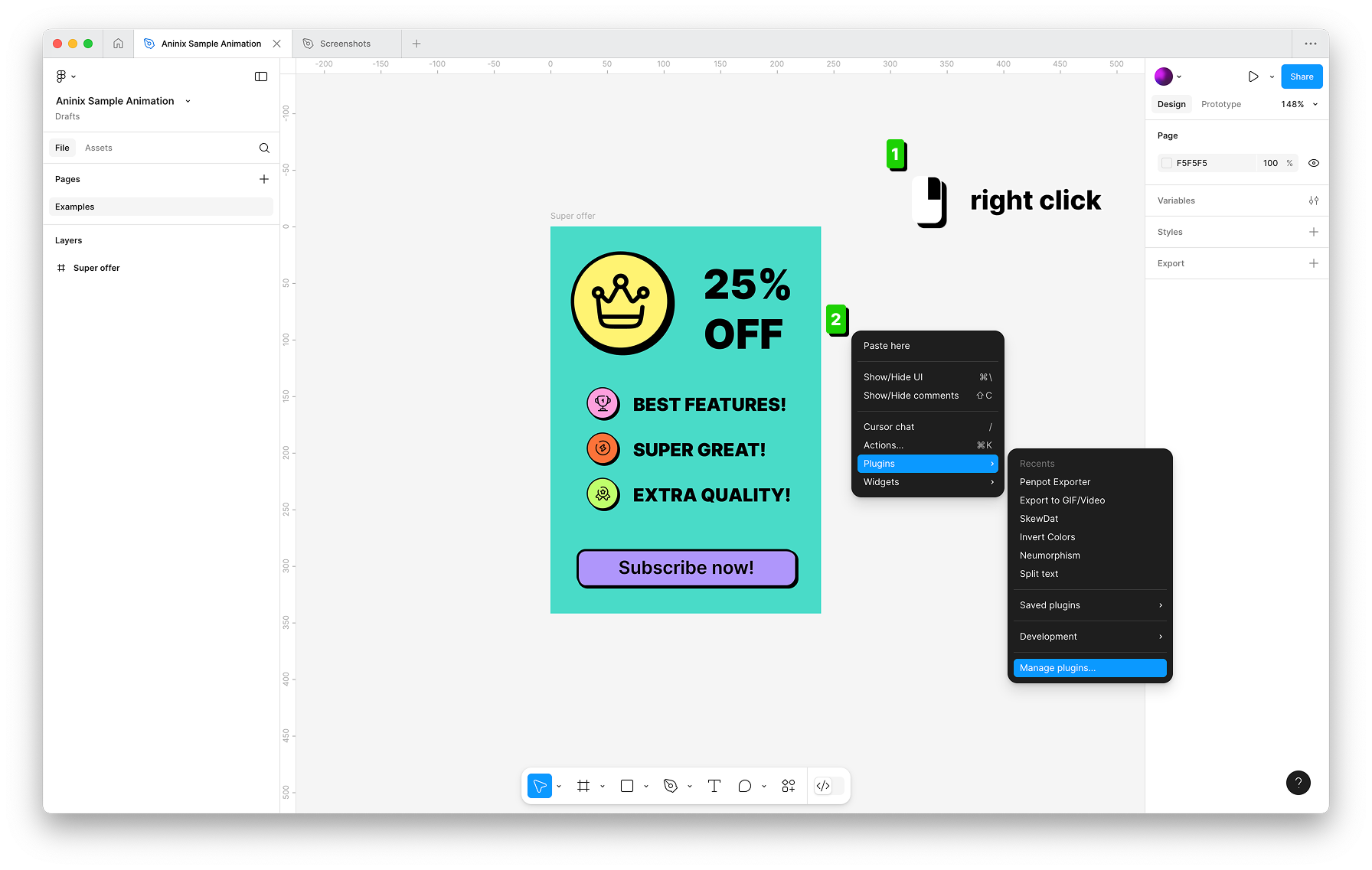 Manage Plugins